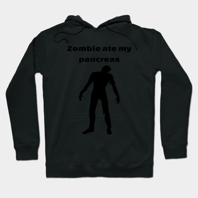 Zombie Ate My Pancreas Hoodie by CatGirl101